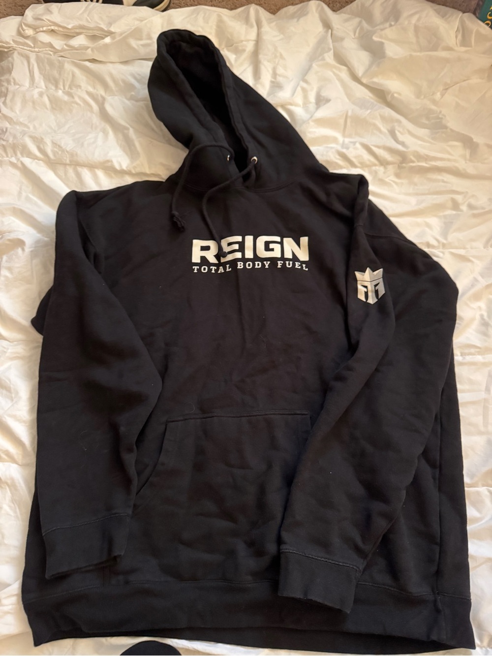 Men's Black Hoodie Reign